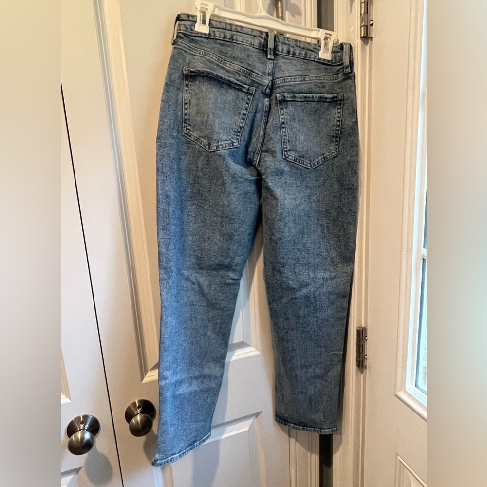 NWOT OLDNAVY WOMENS SIZE 8 high rise curvy OG straight with secret smooth pocket - Picture 2 of 3